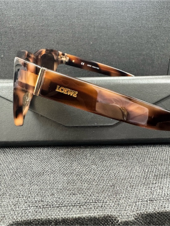 Loewe Tortoiseshell Acetate Sunglasses - Brown and Amber main image 6